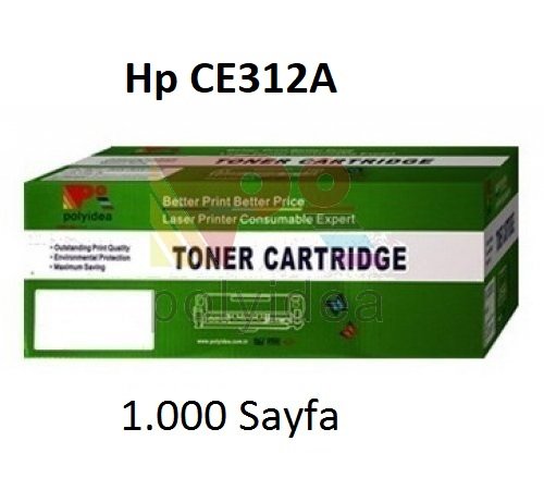 Hp CE312A Sarı.   1.000 Sayfa.