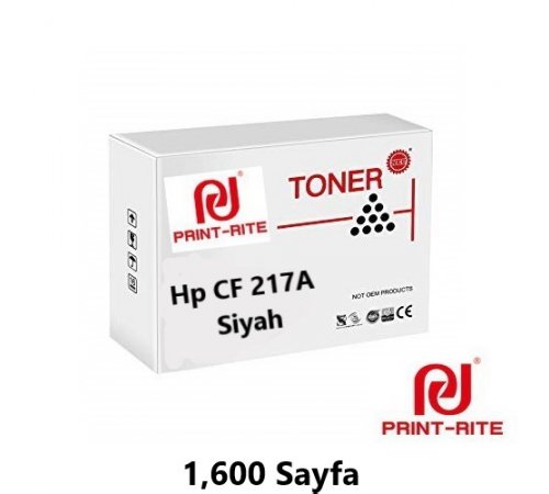 Print-Rite Hp CF217A - TFH193BNLJ - PRINT-RITE TFH193BNLJ - SİYAH TONER