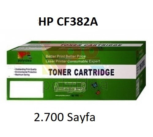 HP CF382A Sarı Toner