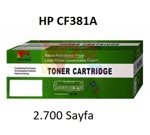 HP CF381A Mavi Toner