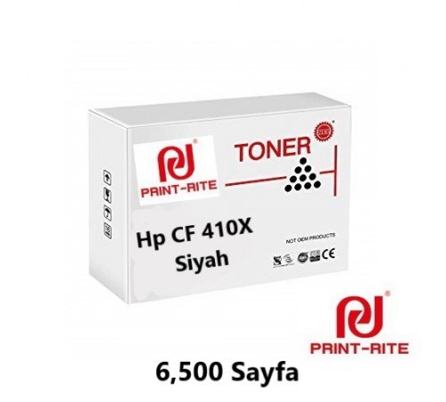 Print-Rite Hp CF410X - TFH092BNLJ - PRINT-RITE TFH092BNLJ - SİYAH TONER